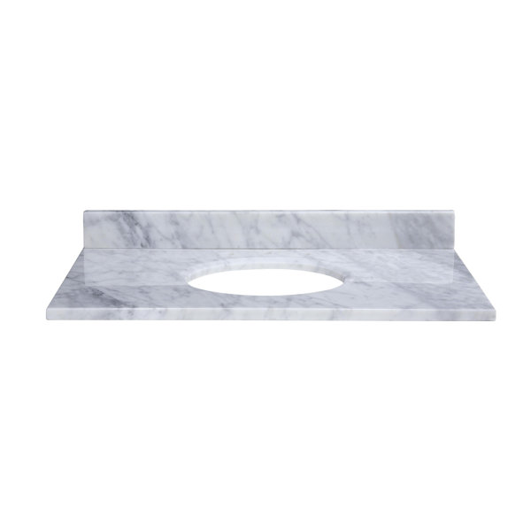 Ryvyr 37" Marble Vanity Top for Undermount - Wayfair Canada